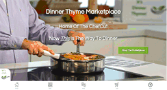 Desktop Screenshot of dinnerthyme.com